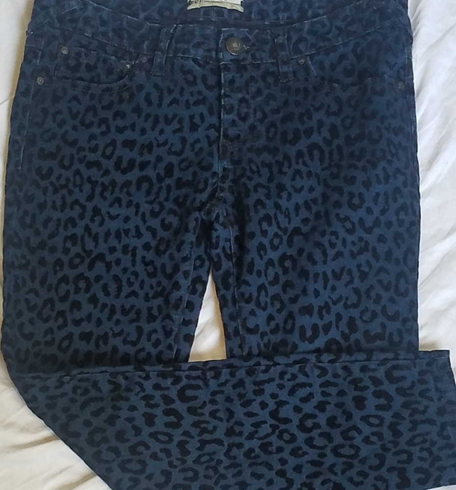 Free People Ankle Cropped Animal print 27